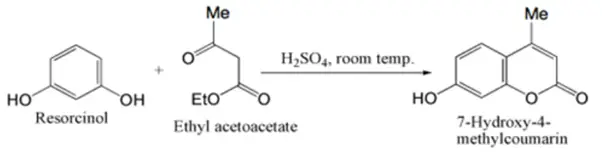Synthesis of 7-Hydroxy-4-methylcoumarin