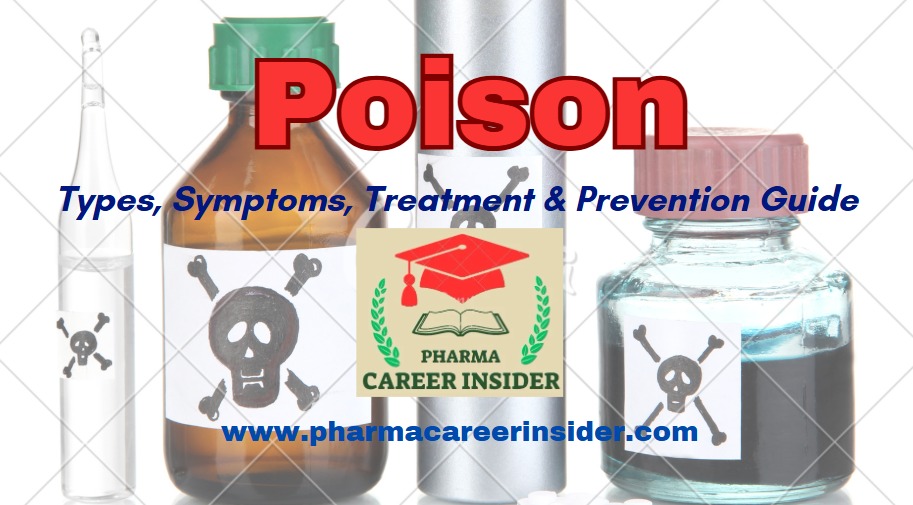 Poison: Types, Symptoms, Treatment & Prevention Guide