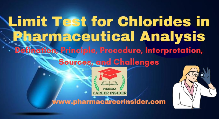 Limit Test for Chlorides in Pharmaceutical Analysis